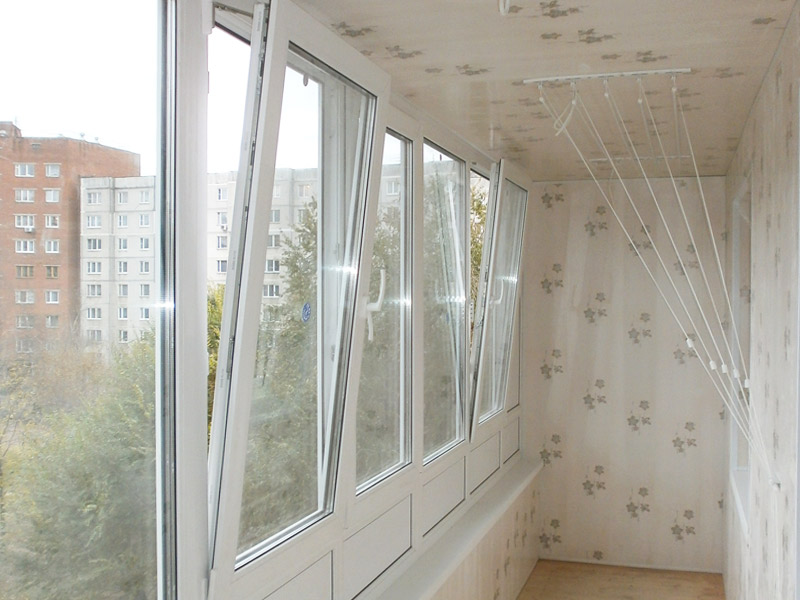 Остекление балконов и лоджий пластиковыми окнами