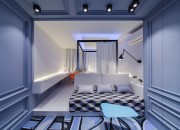 Квартирный вопрос, выпуск №453-1: ультрасовременный дизайн гостиной, совмещенной со спальней