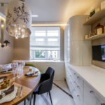 Бело-зеленая кухня в интерьере (дизайн и фото)