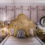 Роскошные спальни классическом стиле: фото